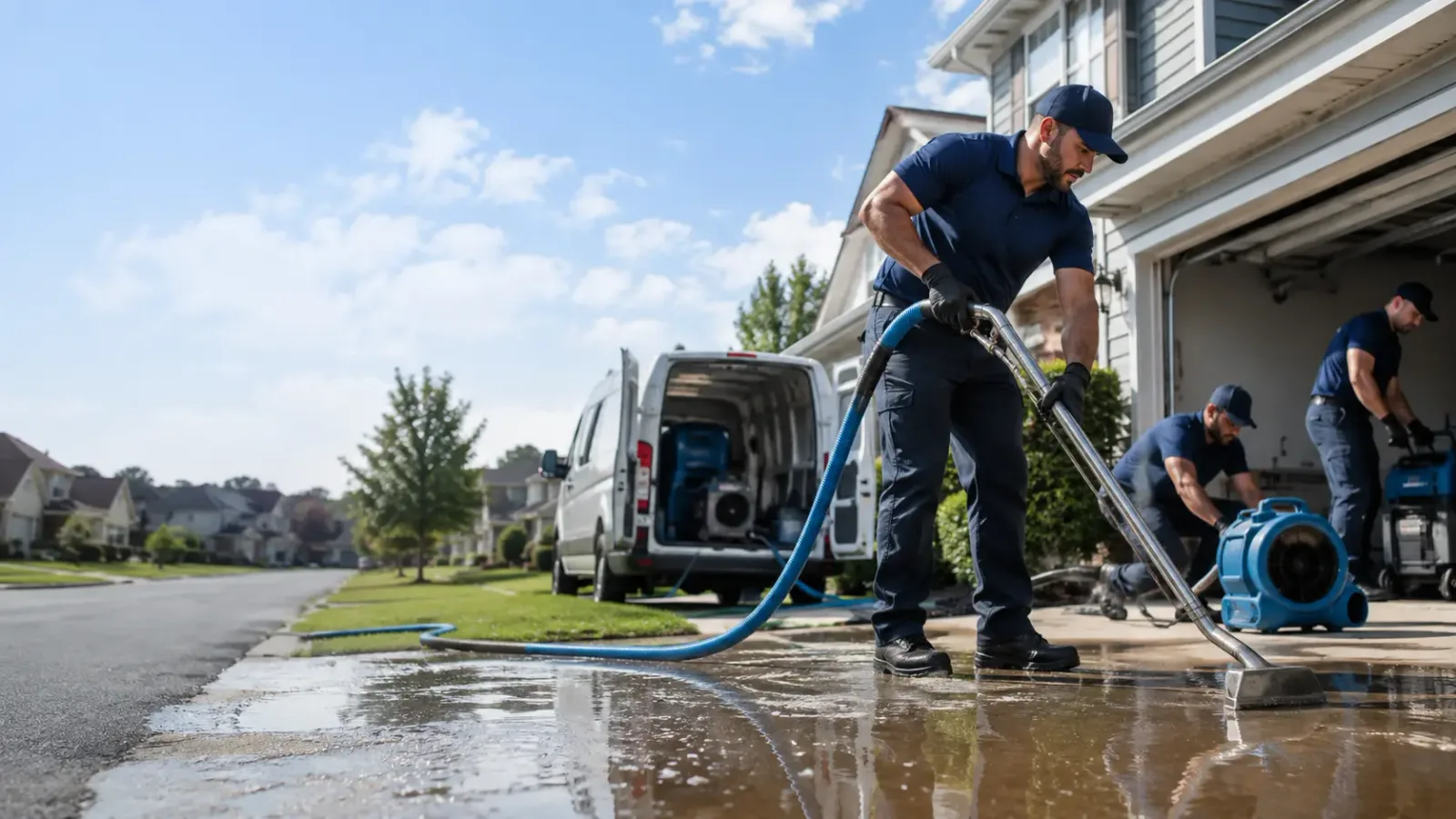 Flood Damage Restoration in Tokio, TX